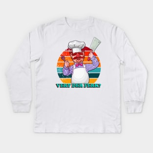 vert der ferk Kids Long Sleeve T-Shirt